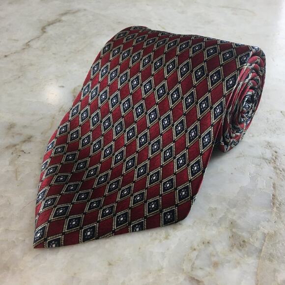 PIERRE CARDIN SILK TIE - Picture 10 of 13